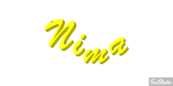 Nima テキスト効果
