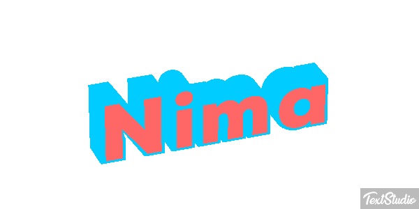 Nima テキスト効果