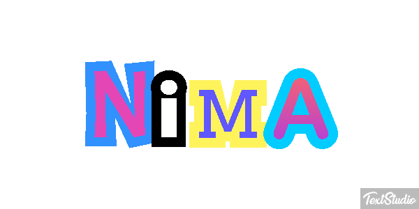 Nima テキスト効果