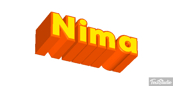 Nima テキスト効果