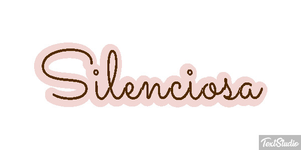 Silenciosa Text effect