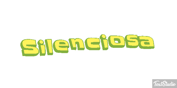 Silenciosa Text effect