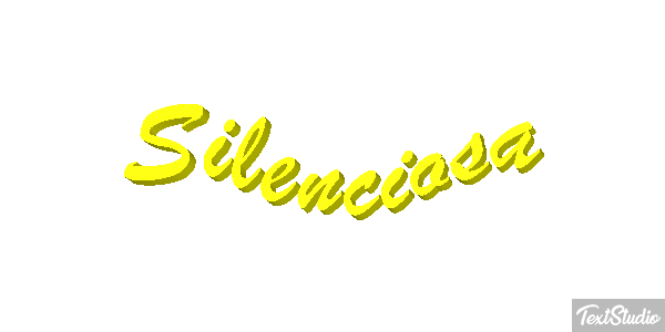Silenciosa Text effect
