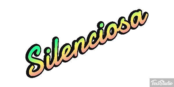 Silenciosa Text effect