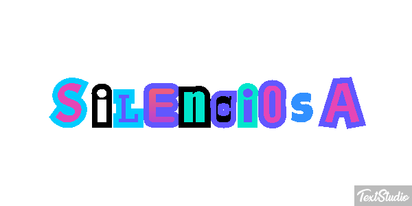 Silenciosa Text effect