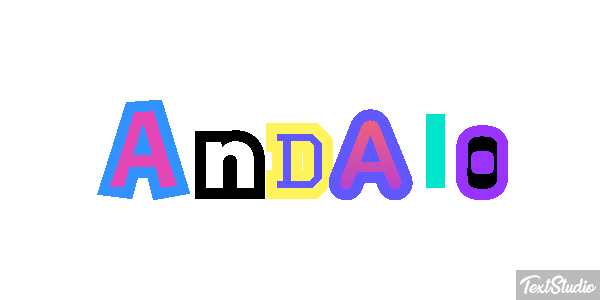 Andalo Texteffekt