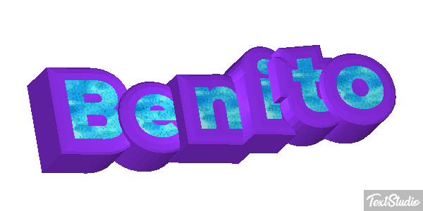 Benito Text effect