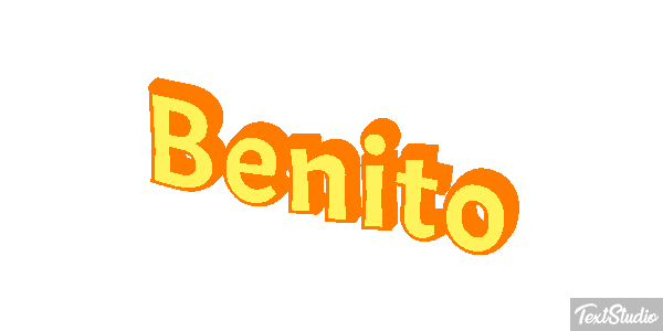 Benito Text effect