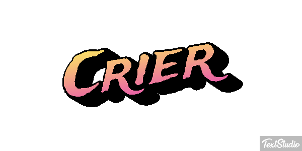 Crier Efeito do texto