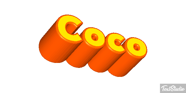 Coco Effetto testo