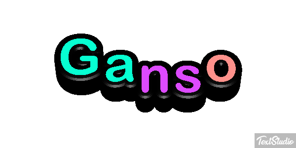 Ganso Efecto de texto