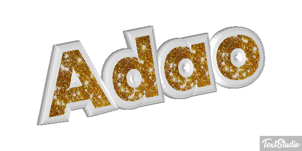 Adão Text effect