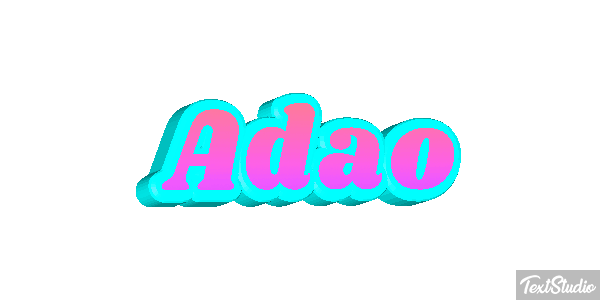 Adão Text effect