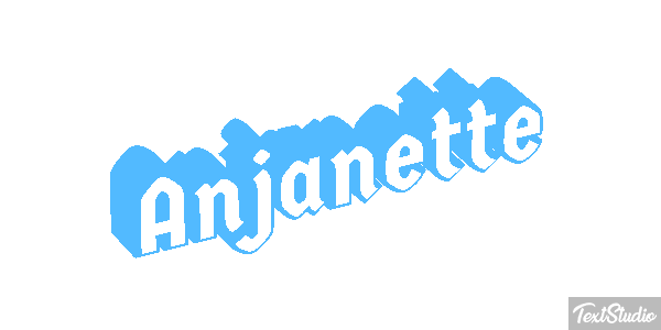 Anjanette Text effect