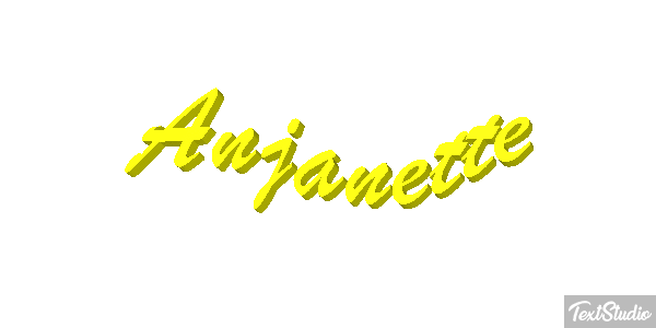 Anjanette Text effect