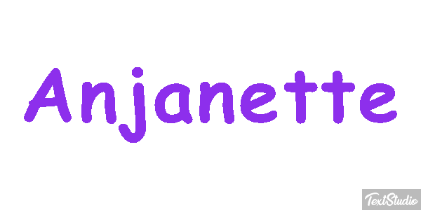 Anjanette Text effect