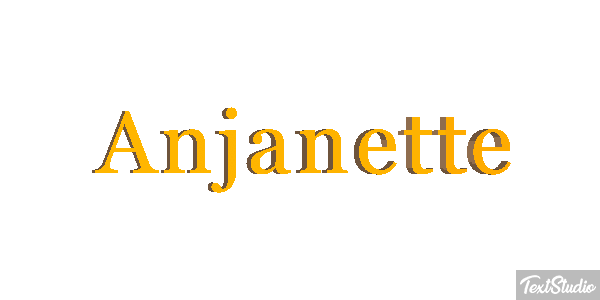 Anjanette Text effect