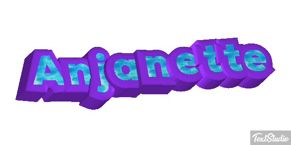 Anjanette Text effect