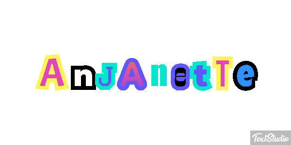 Anjanette Text effect