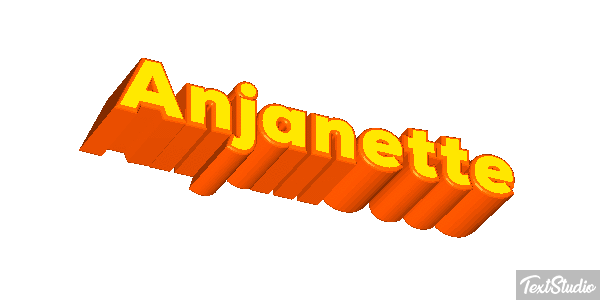 Anjanette Text effect