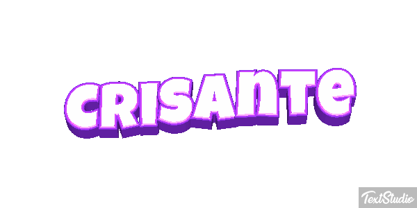 Crisante Effetto testo