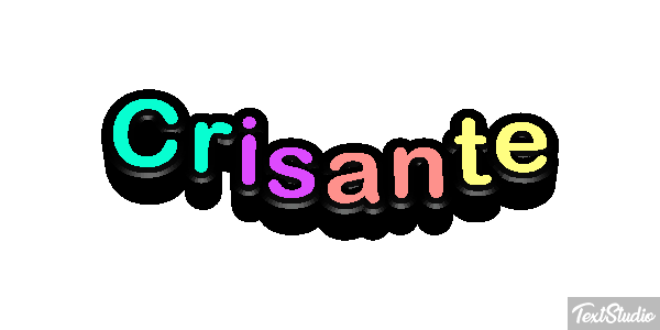 Crisante Effetto testo