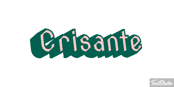 Crisante Effetto testo