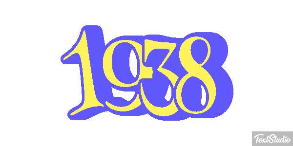 1938 Tekst effect