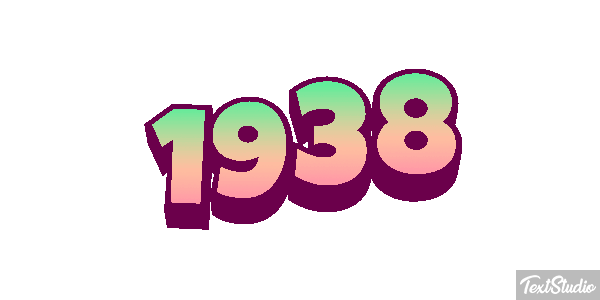 1938 Tekst effect
