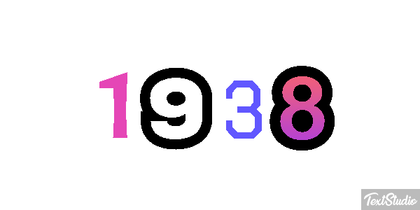 1938 Tekst effect