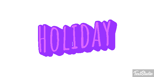 Holiday Text effect