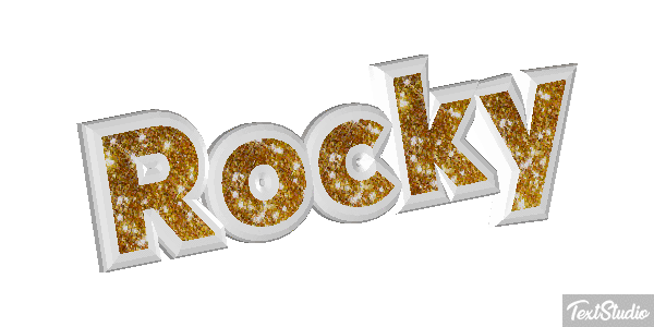 Rocky Text effect