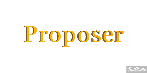 Proposer Effet de texte