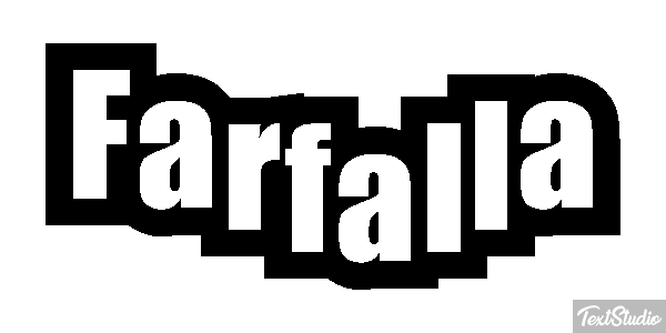 Farfalla Text effect