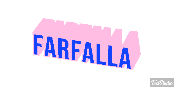 Farfalla Text effect