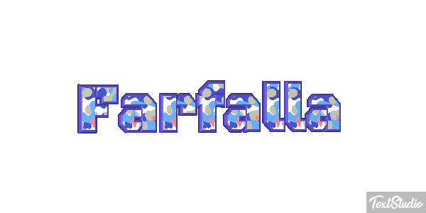 Farfalla Text effect