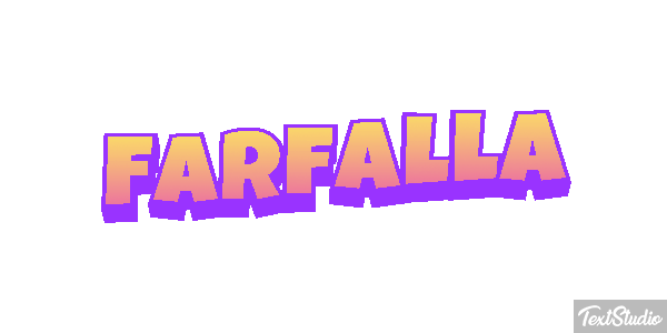 Farfalla Text effect