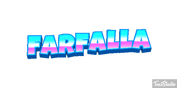 Farfalla Text effect