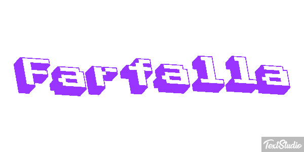 Farfalla Text effect