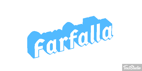 Farfalla Text effect