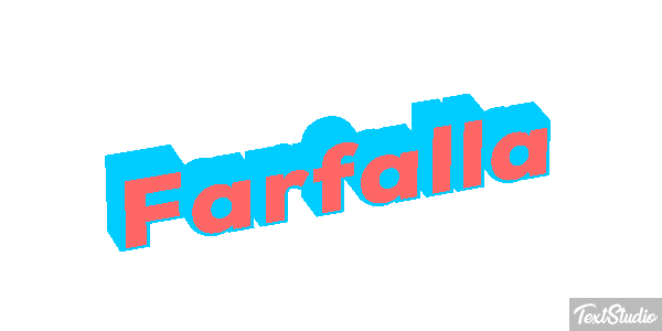 Farfalla Text effect