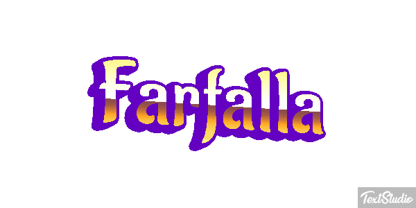 Farfalla Text effect
