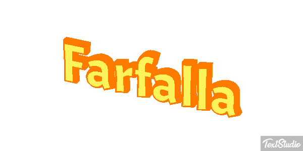 Farfalla Text effect