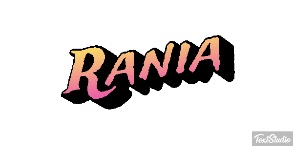 Rania Efekt tekstowy