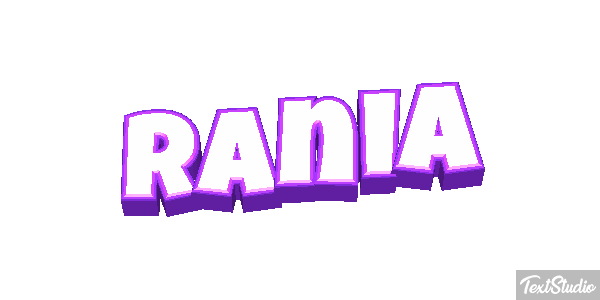 Rania Efekt tekstowy