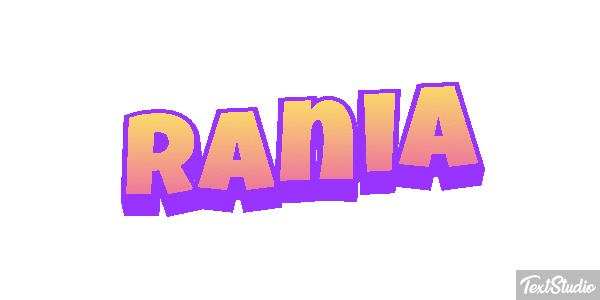 Rania Efekt tekstowy