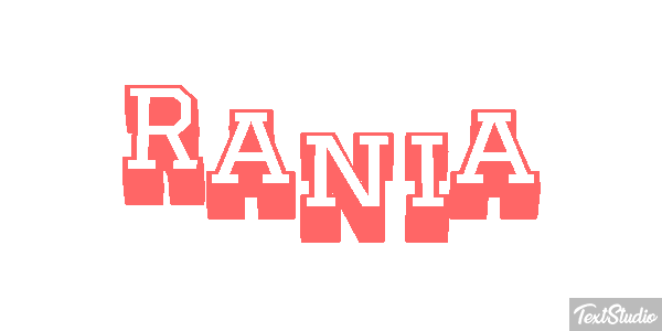 Rania Efekt tekstowy