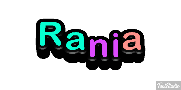 Rania Efekt tekstowy