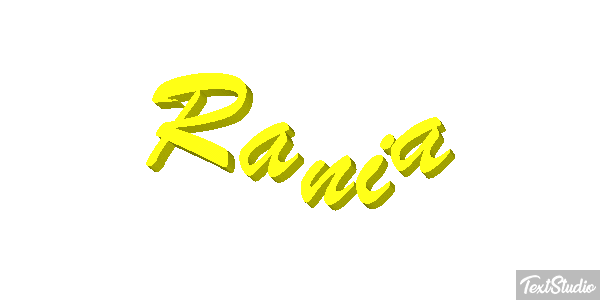Rania Efekt tekstowy