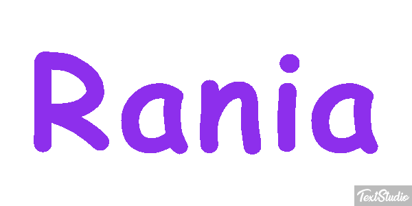 Rania Efekt tekstowy